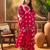 Bandhej Printed Kaftan & Tube Fusion Top With Sharara