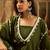 Bandhej Printed Kaftan Tube Top With Sharara