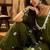 Bandhej Printed Kaftan Tube Top With Sharara