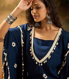 Bandhej Printed Kaftan Tube Top & Sharara Set