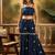 Bandhej Printed Kaftan Tube Top & Sharara Set