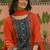 Embroidered Round Neck Kurta & Palazzos With Dupatta