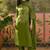 Printed Round Neck Kurta Trousers & Dupatta