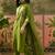 Printed Round Neck Kurta Trousers & Dupatta