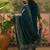 Printed V Neck Kurta Trousers & Dupatta