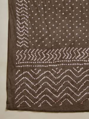 Printed Pure Cotton Round Neck Kurta & Trousers With Dupatta 4