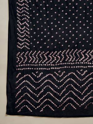 Printed Pure Cotton Round Neck Kurta & Trousers With Dupatta 7