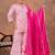 Women Floral Printed Pure Cotton Kurti with Sharara & Dupatta