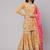 Ethnic Motifs Printed Pure Cotton Straight Kurta With Sharara & Dupatta