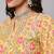 Ethnic Motifs Printed Pure Cotton Straight Kurta With Sharara & Dupatta