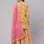 Ethnic Motifs Printed Pure Cotton Straight Kurta With Sharara & Dupatta