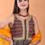 Women Ethnic Motifs Printed Tiered Gotta Patti Kurta With Sharara And Dupatta