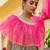 Ethnic Motifs Printed Tiered Gotta Patti Pure Silk Kurta with Sharara and Dupatta