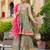 Ethnic Motifs Printed Tiered Gotta Patti Pure Silk Kurta with Sharara and Dupatta