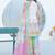 Women Ethnic Motifs Printed Mirror Work Pure Cotton Kurta with Sharara and Dupatta