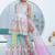 Women Ethnic Motifs Printed Mirror Work Pure Cotton Kurta with Sharara and Dupatta