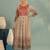 Women Ethnic Motifs Printed Tiered Mirror Work Kurta with Trousers and Dupatta