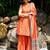 Bandhani Printed Tie-Up Neck Sleeveless Chanderi Silk Kurta Set With Dupatta