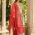Women Printed Tiered Gotta Patti Kurta with Sharara and Dupatta