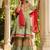 Women Printed Tiered Gotta Patti Kurta with Sharara and Dupatta