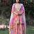 Women Ethnic Motifs Embroidered Pure Cotton Kurta With Sharara And Dupatta