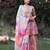 Women Ethnic Motifs Embroidered Pure Cotton Kurta With Sharara And Dupatta