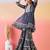Women Ethnic Motifs Printed Pleated Thread Work Pure Cotton Kurta with Sharara