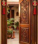 handmade traditional design decorative for home wall decor decoration (pack of 2)