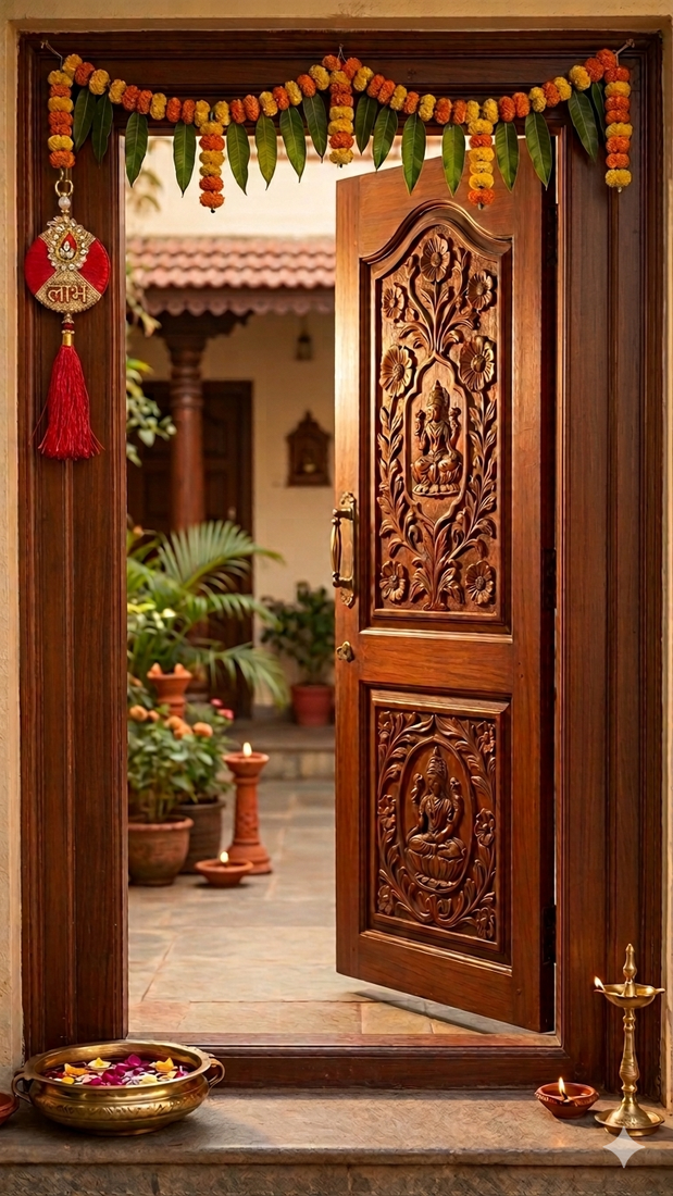 handmade traditional design decorative for home wall decor decoration (pack of 2)