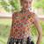 Black Cotton Navratri Readymade Lehenga Choli with Thread Embroidery Work