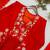 Red Color Sequnce Embroidery Chanderi Salwar Suit