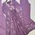 Lavender  Color Sequnce Embroidery Chanderi Salwar Suit