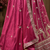 magenta color Sequins and Zari Embroidery and Thread work silk blend Lehenga Choli set