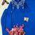 Blue Color Beautiful Fully Beads  & Sequins embroidery work Crepe Kurti Palazzo Set