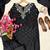 Black Color Beautiful Fully Beads  & Sequins embroidery work Crepe Kurti Palazzo Set