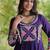 kora cotton multi thread embroidered mirror & real codi work gown  12 meter flair 4 layer stitching 