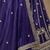 violet color Sequins and Zari Embroidery and Thread work silk blend Lehenga Choli set