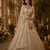 off white color embellished seed pearls Shimmering Sequins net Lehenga Choli set