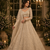 off white color embellished seed pearls Shimmering Sequins net Lehenga Choli set