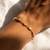 Elegant Gold Tone CZ Link Bracelet for Women, Delicate Crystal Jewelry, Minimalist Wedding Party Bracelet