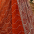 orange color Fancy Patten and Motif Crystal and Sequince work net Lehenga Choli set