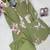 Light Olive Color Brush floral digital print work Silk Blend Shirt Palazzo Set