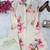 white color brush floral digital print work silk blend shirt palazzo set