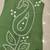 Green pure cotton mirror work bandhani printed kurta set