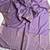 Lavender Color Jacquard Weaving Work Georgette Saree
