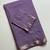 Lavender Color Jacquard Weaving Work Georgette Saree