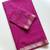 Pink Color Jacquard Weaving Work Georgette Saree