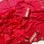 Red Color Jacquard Weaving Work Georgette Saree