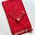Red Color Jacquard Weaving Work Georgette Saree