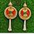 decorative shubh labh moti chudi latkan hanging perfect for home decor hanging for main door decor  (pack of 2)
